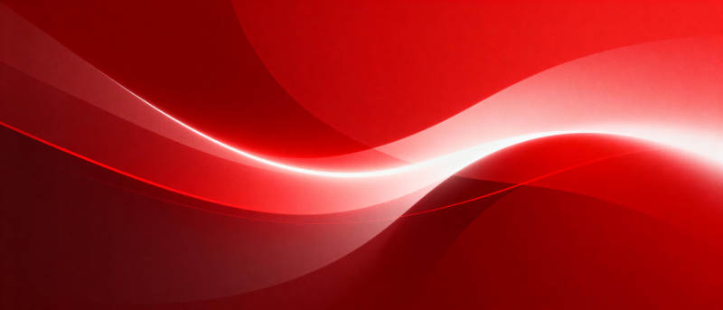 红色波浪光影图片