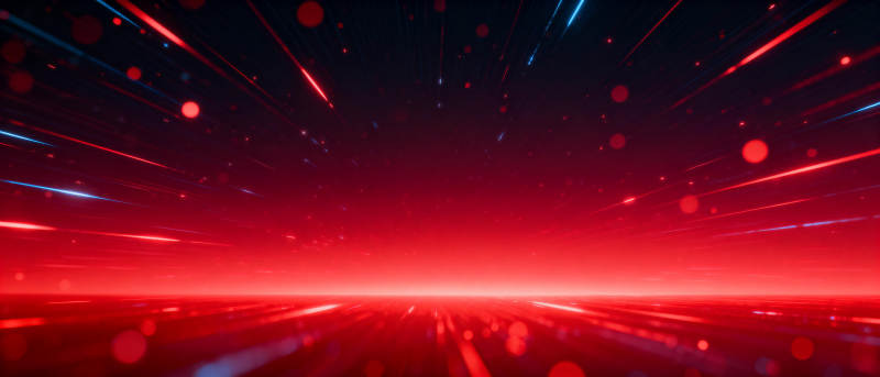 红色光速宇宙图片