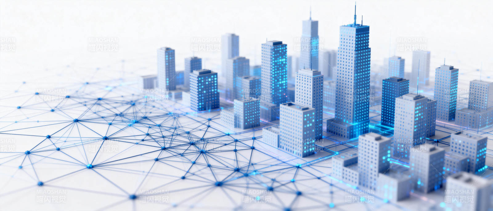 智慧城市互联网络图片