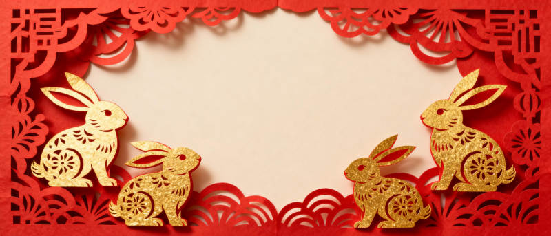 兔年吉祥如意图片