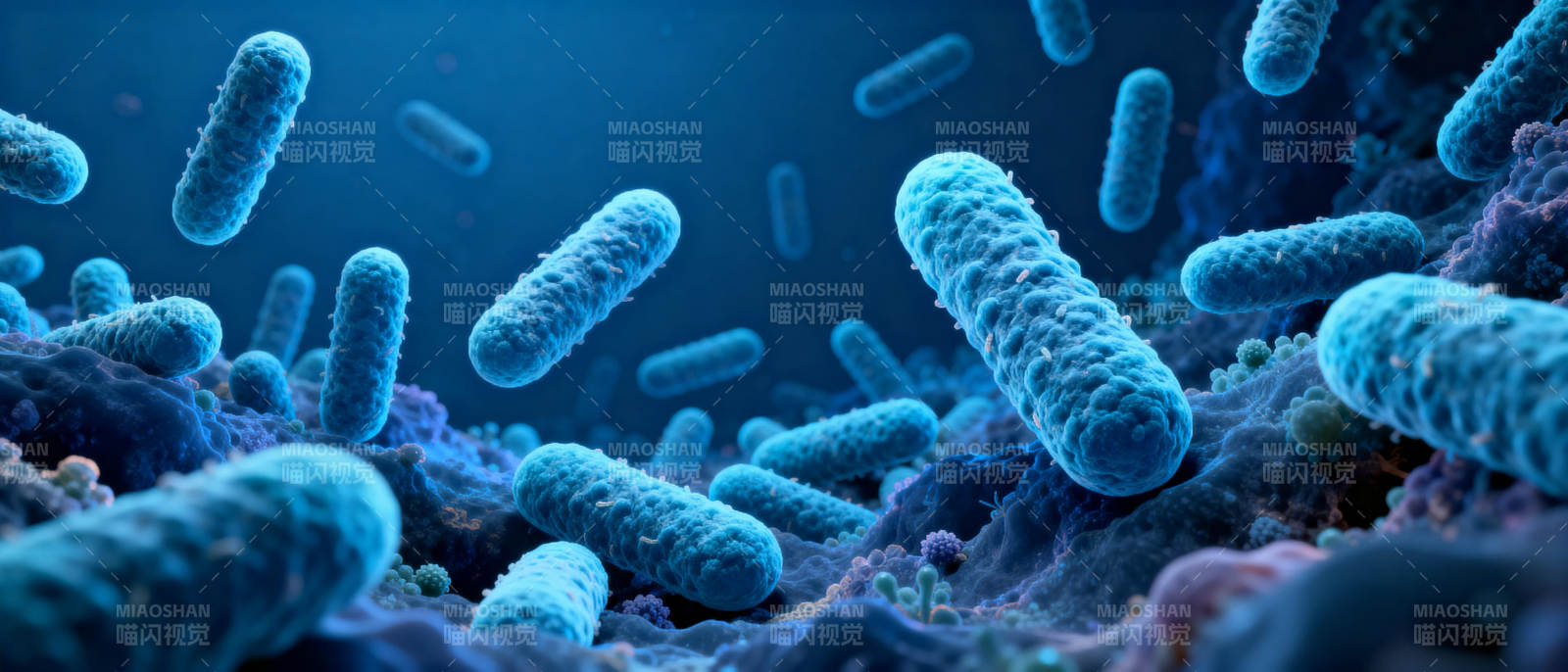 微观世界细菌图图片