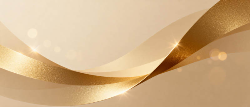 金色波浪光效图片