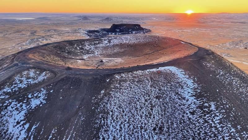 乌兰哈达火山 5 号火山图片