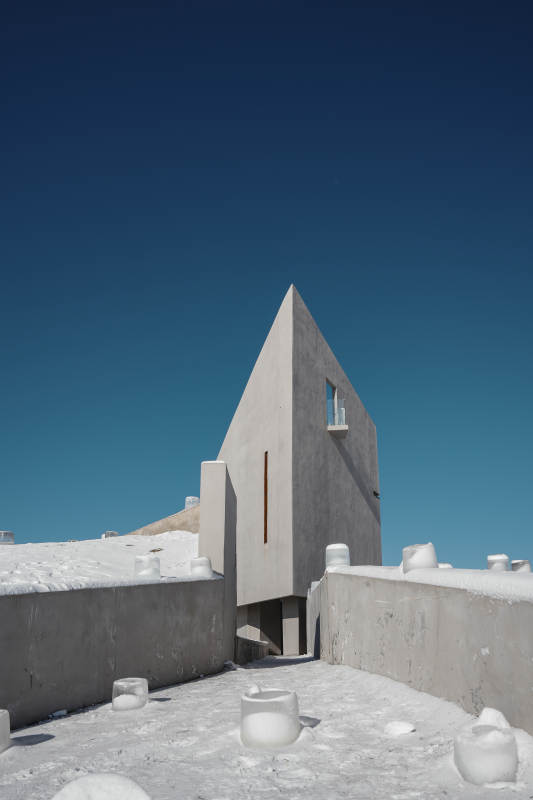 涝利海游牧人灯塔图片