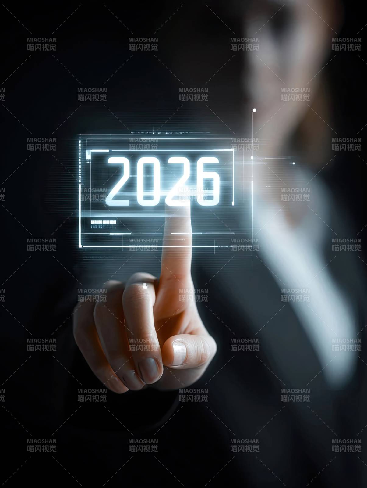 未来科技感触屏显示2026年图片