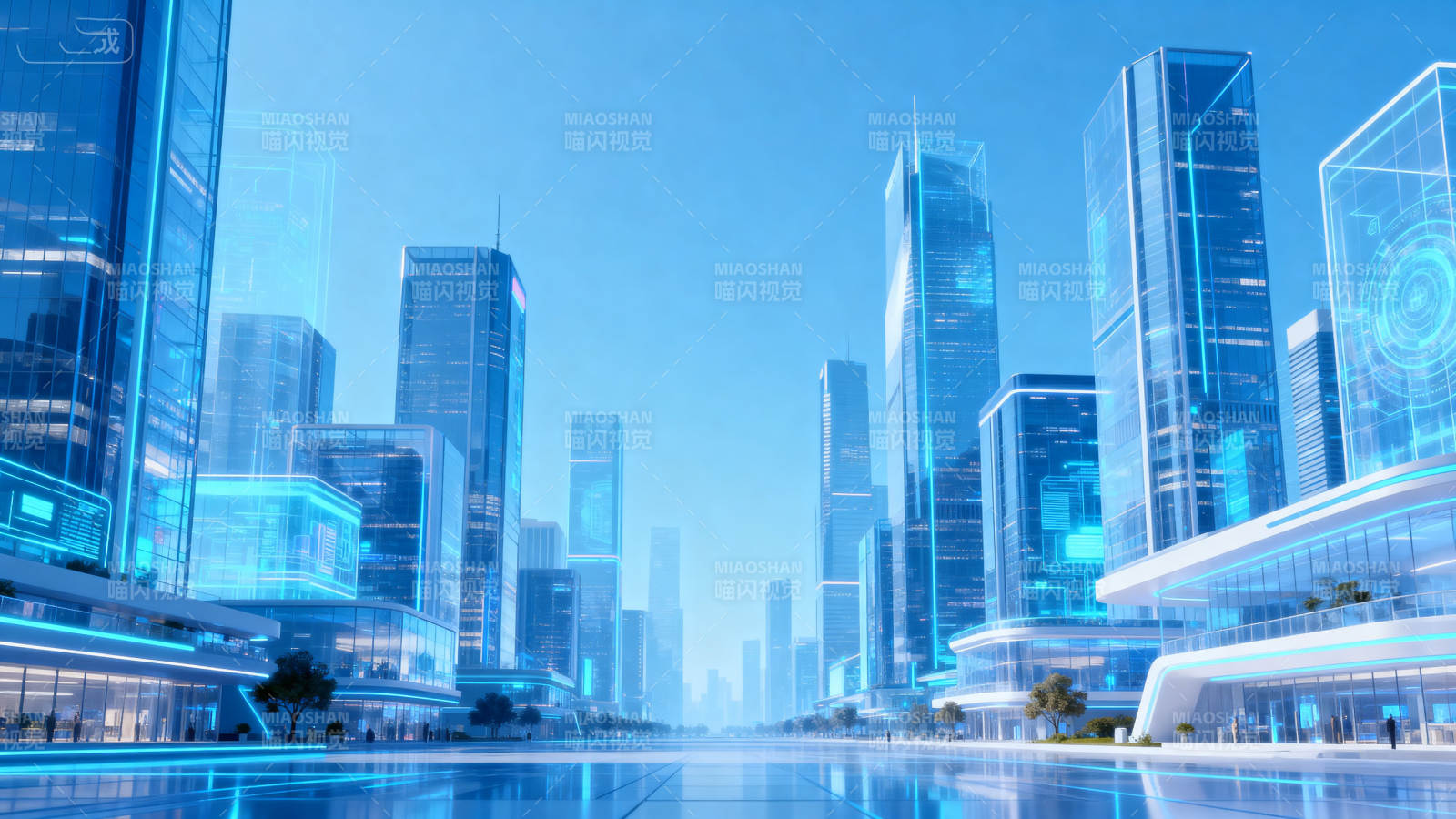 未来城市科技建筑图片