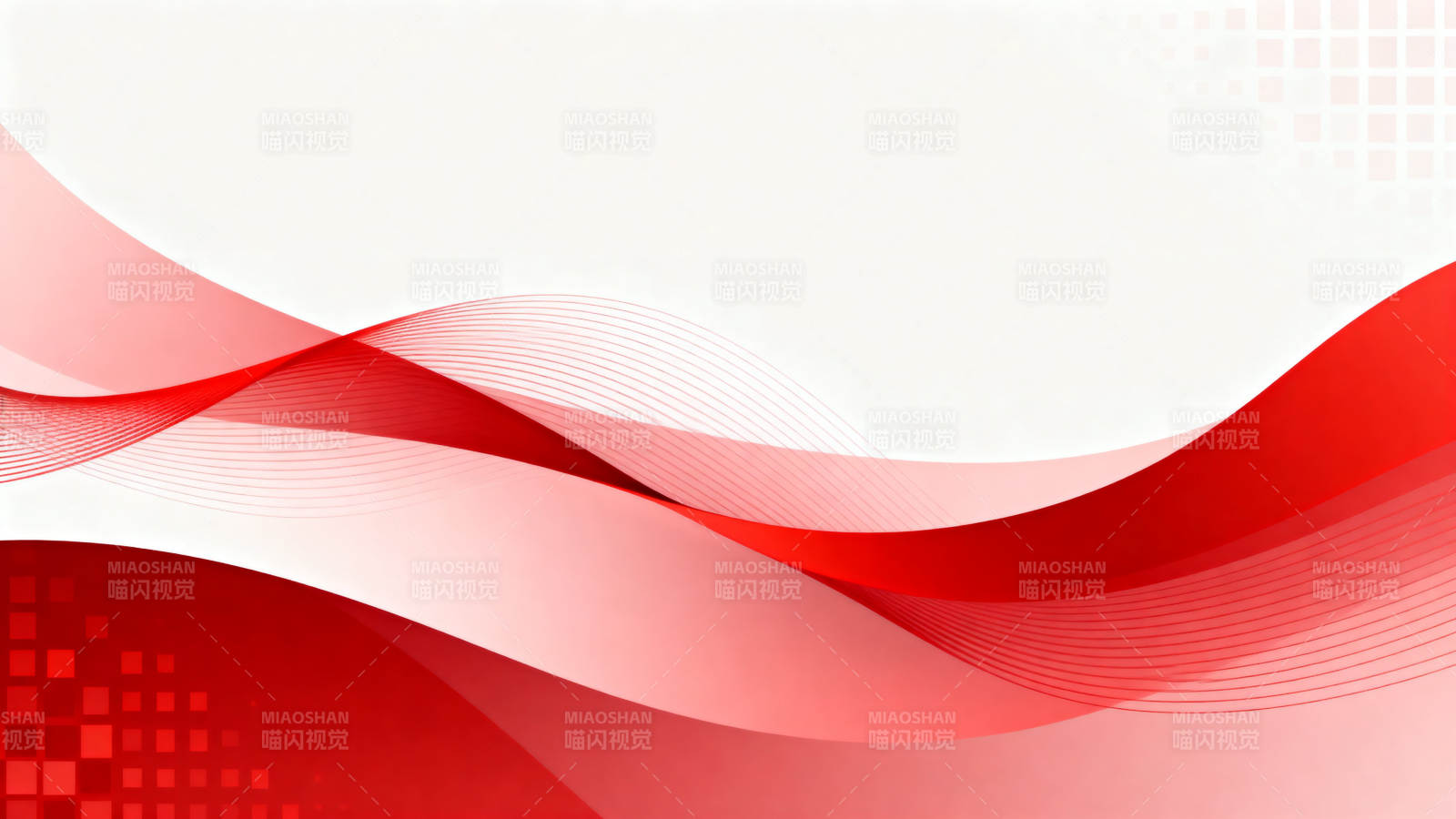 红色抽象波浪背景设计图片