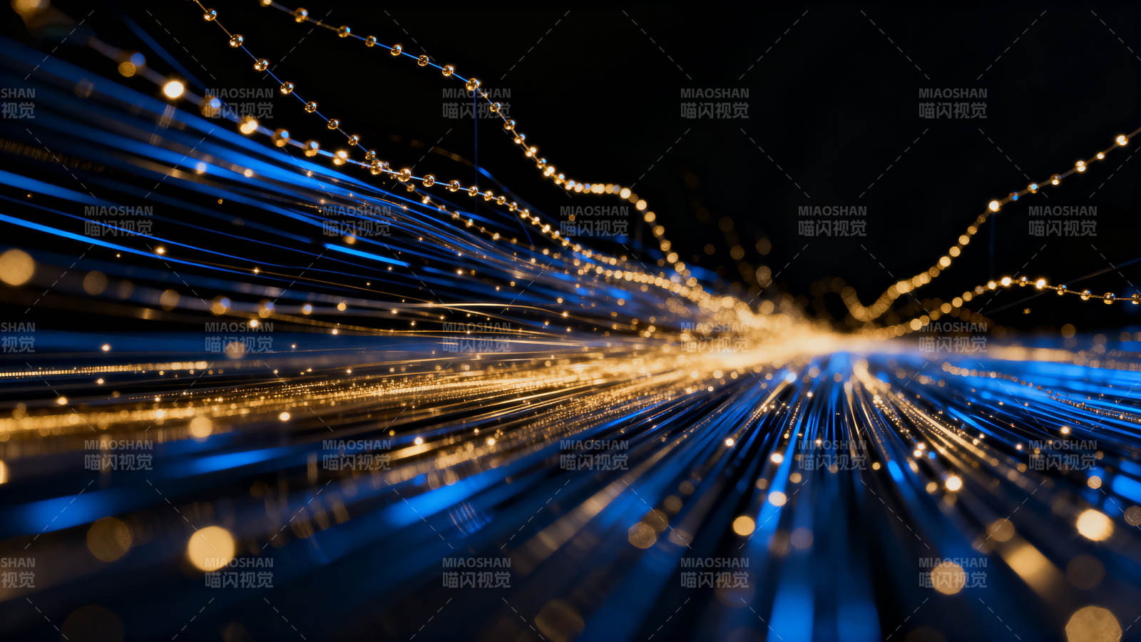 光纤数据流科技感图片