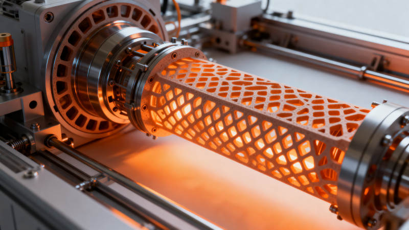 3D打印镂空结构科技展示图片