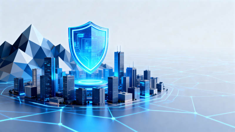 城市网络安全防护图片