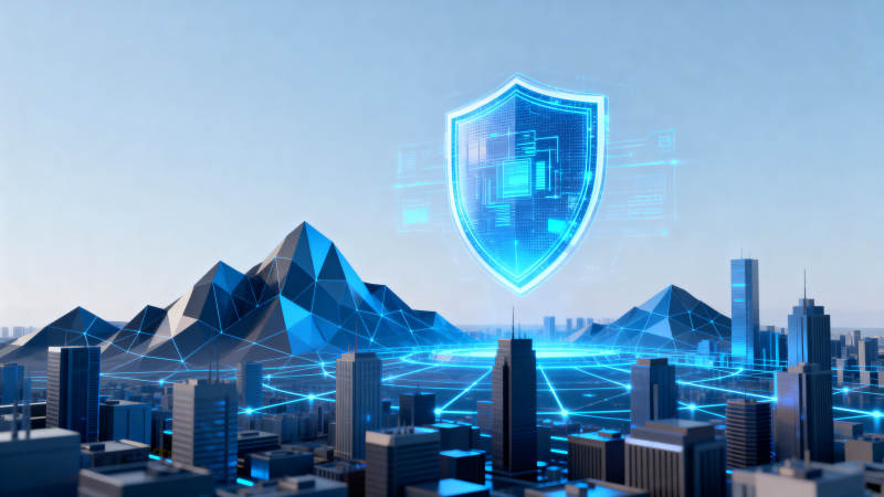 城市网络安全防护图片