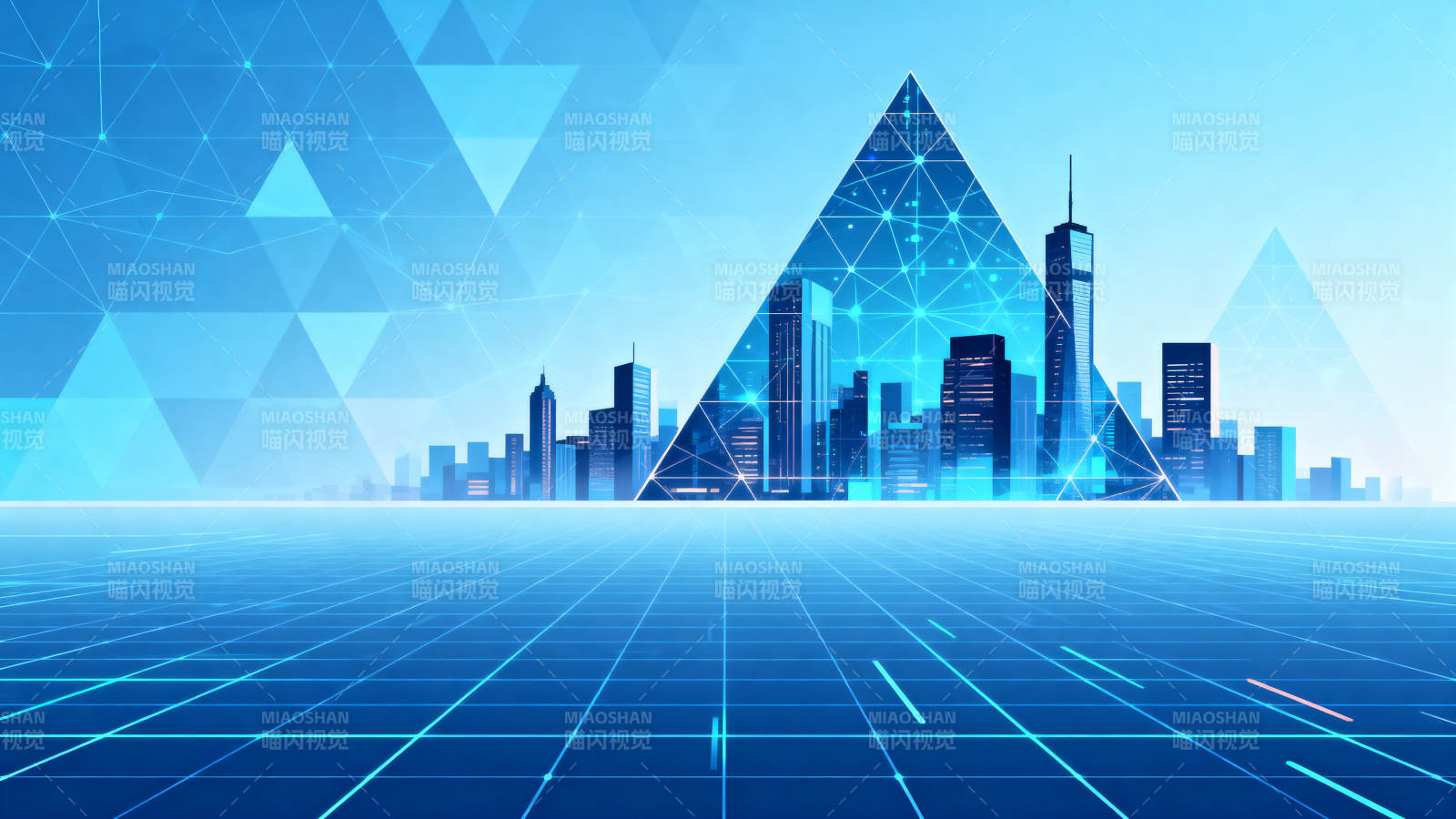 科技城市数字未来图片