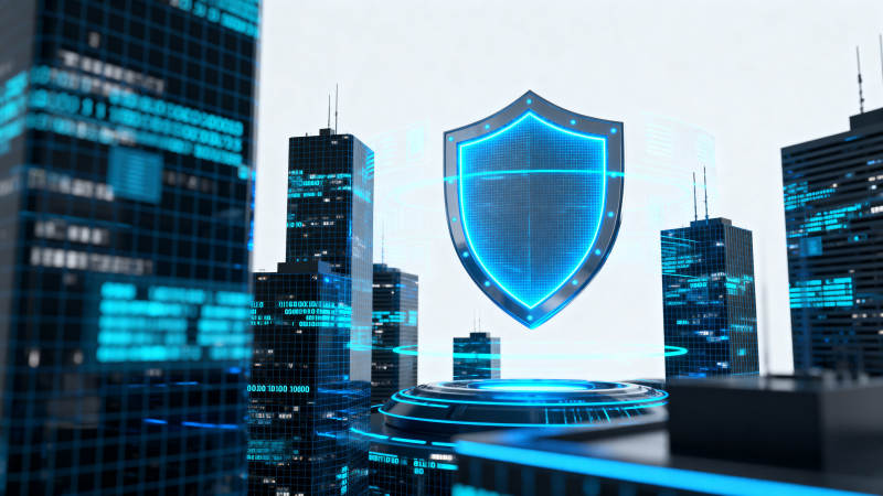 科技城市网络安全防护图片
