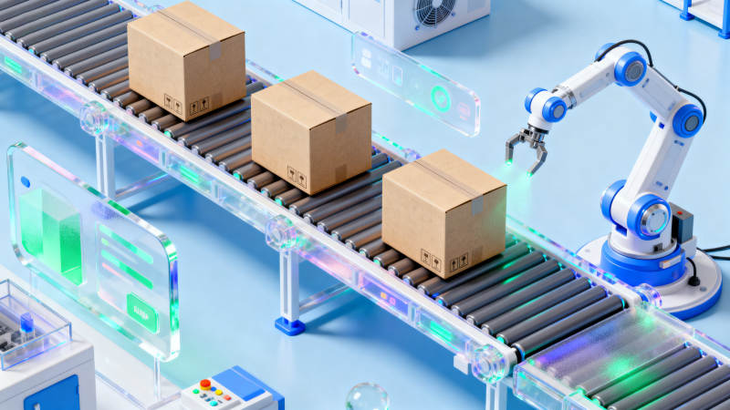 智能工厂自动化生产线图片