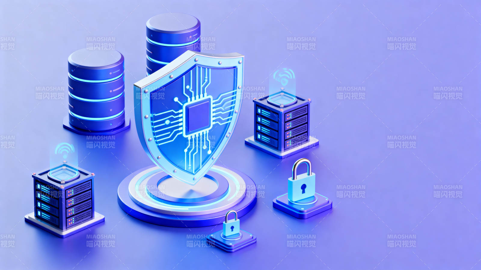 网络安全数据保护科技图片