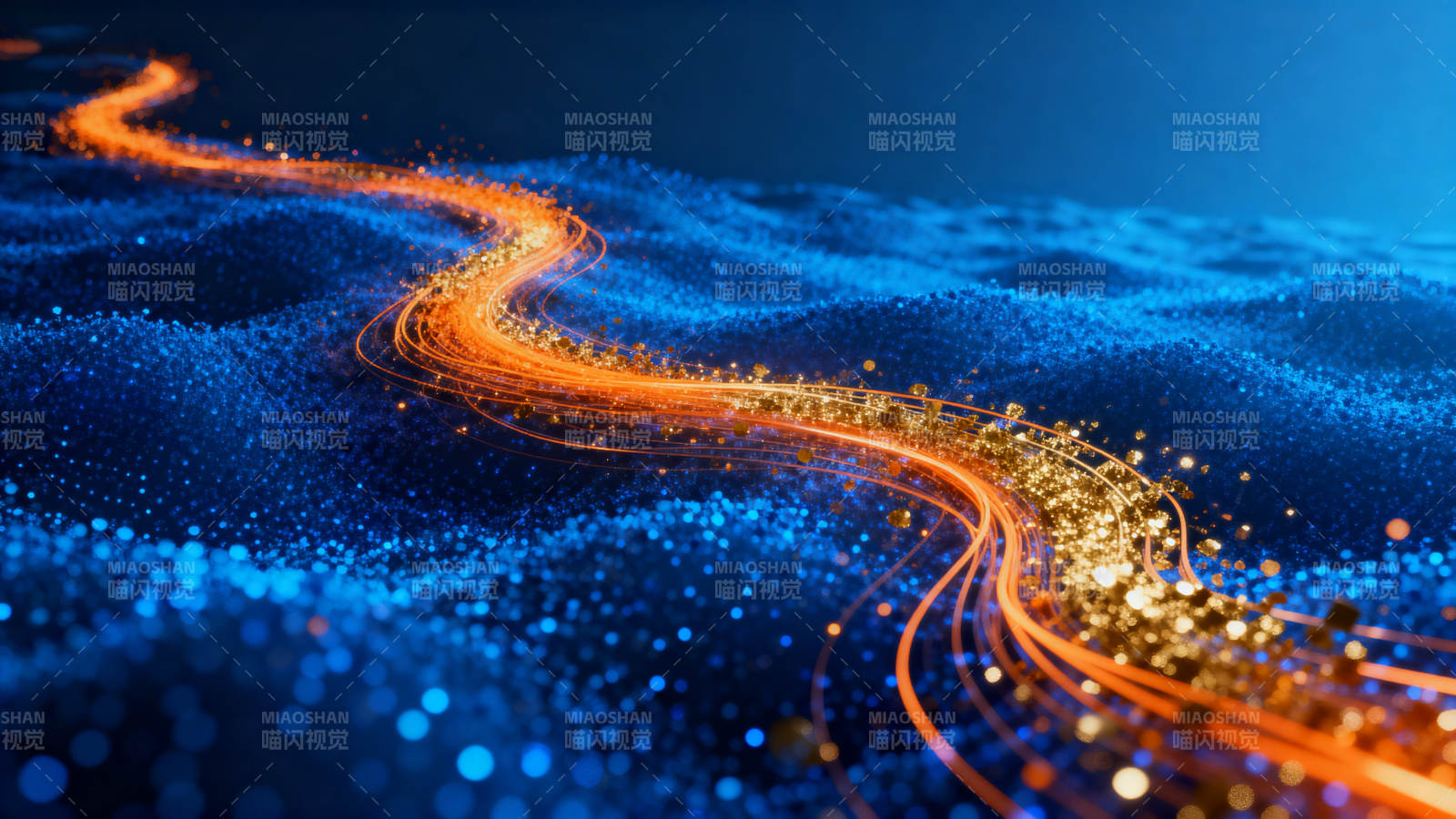 科技感光流抽象背景图片