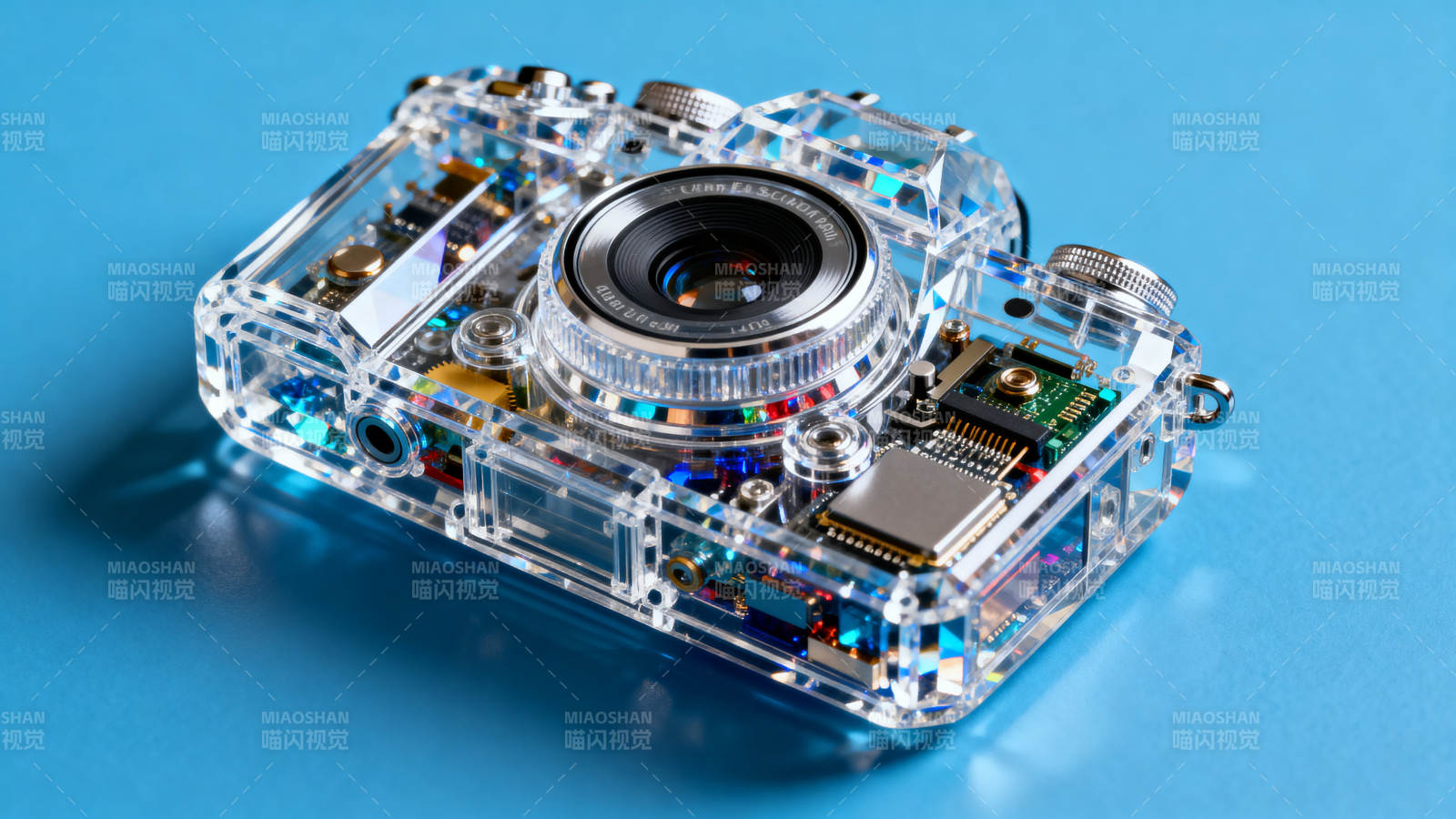 透明相机内部结构展示图片