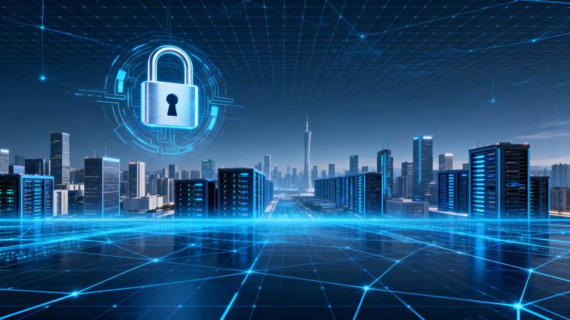 智慧城市网络安全图片