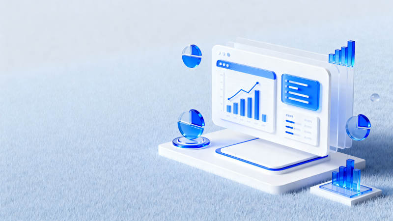 数据可视化科技图表设计图片