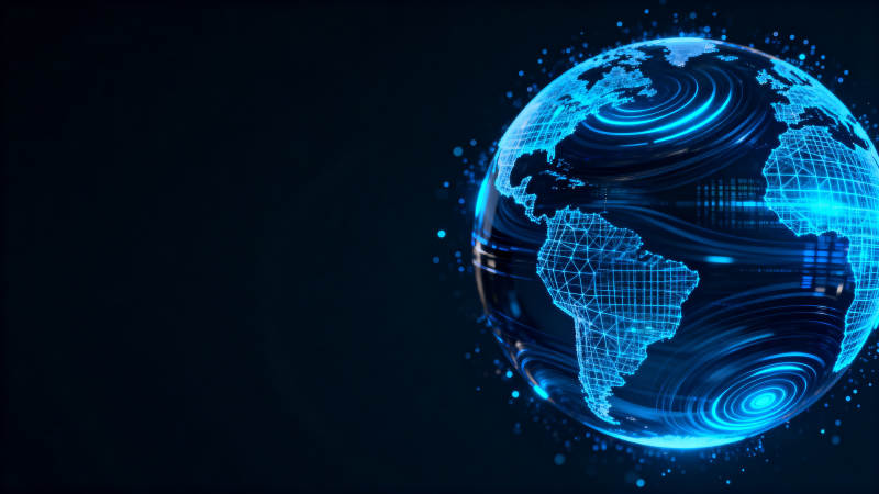 地球科技数字网络图片