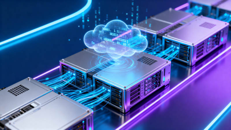 云计算数据中心服务器图片