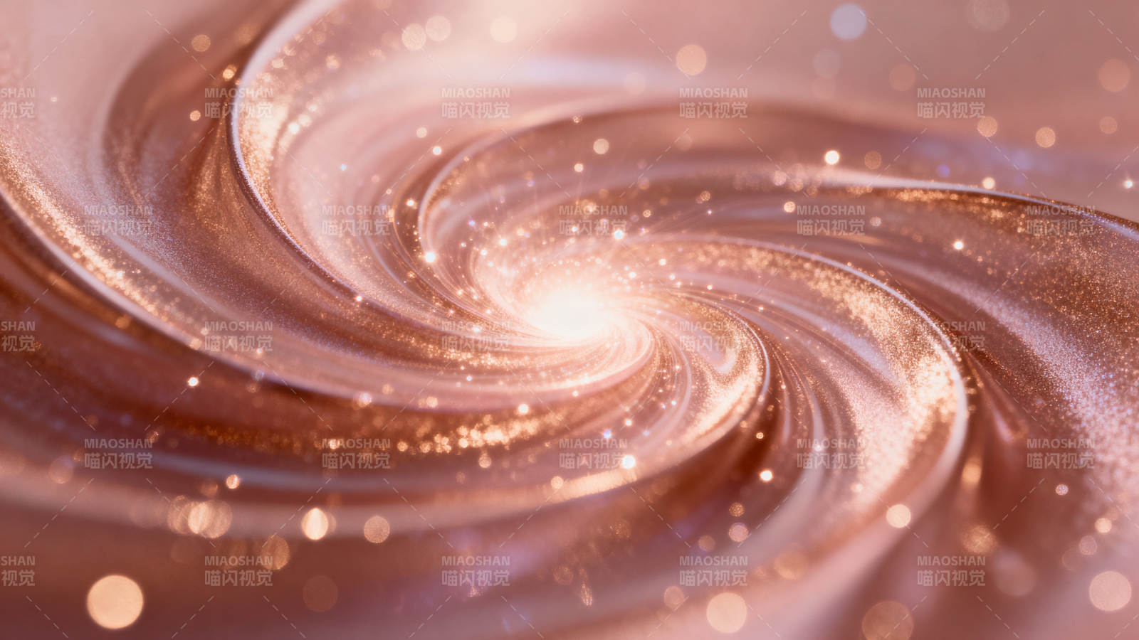 金色漩涡光效背景图片
