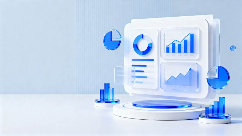 数据可视化科技图表设计图片