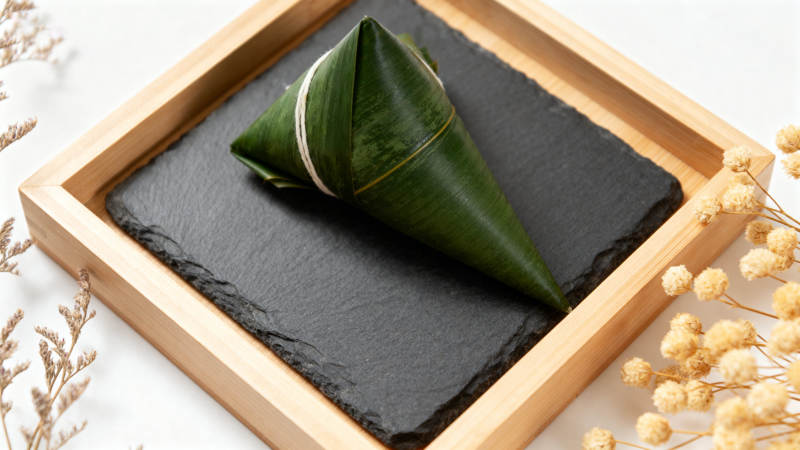 端午节传统粽子特写图片