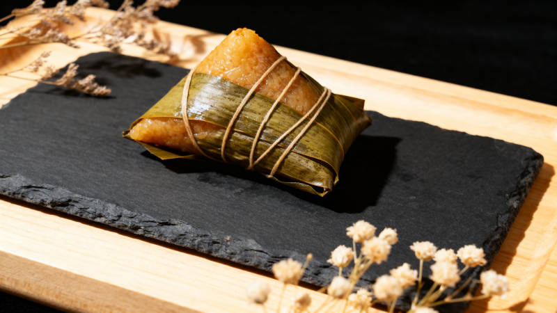 传统粽子特写美食展示图片