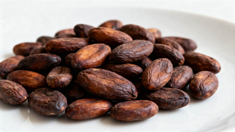 可可豆特写展示图片