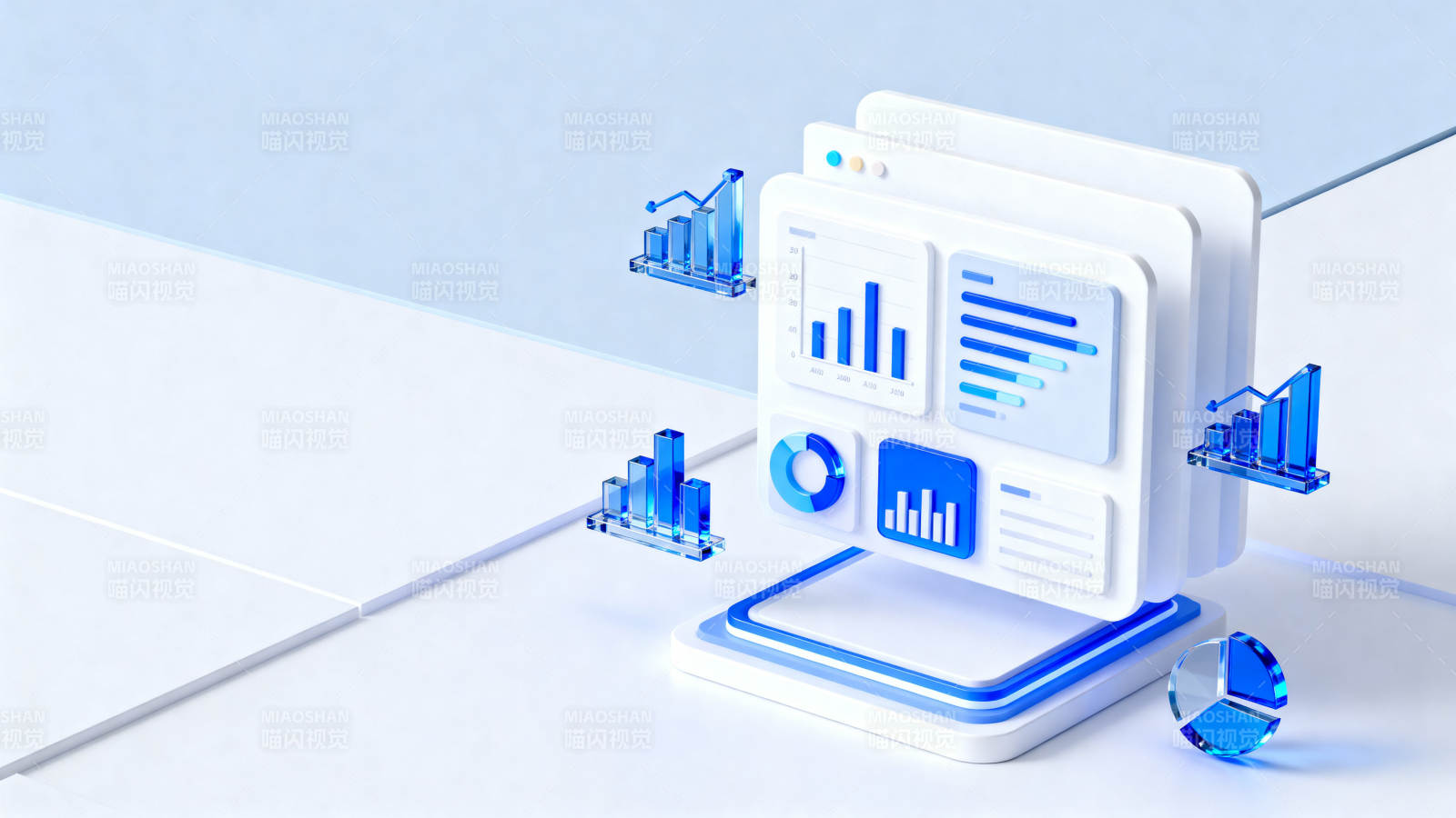 数据可视化科技图表设计图片
