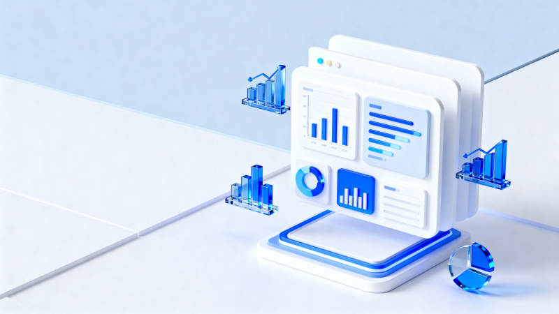 数据可视化科技图表设计图片