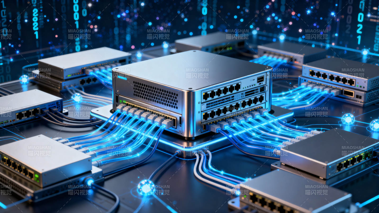 网络服务器数据交换中心图片