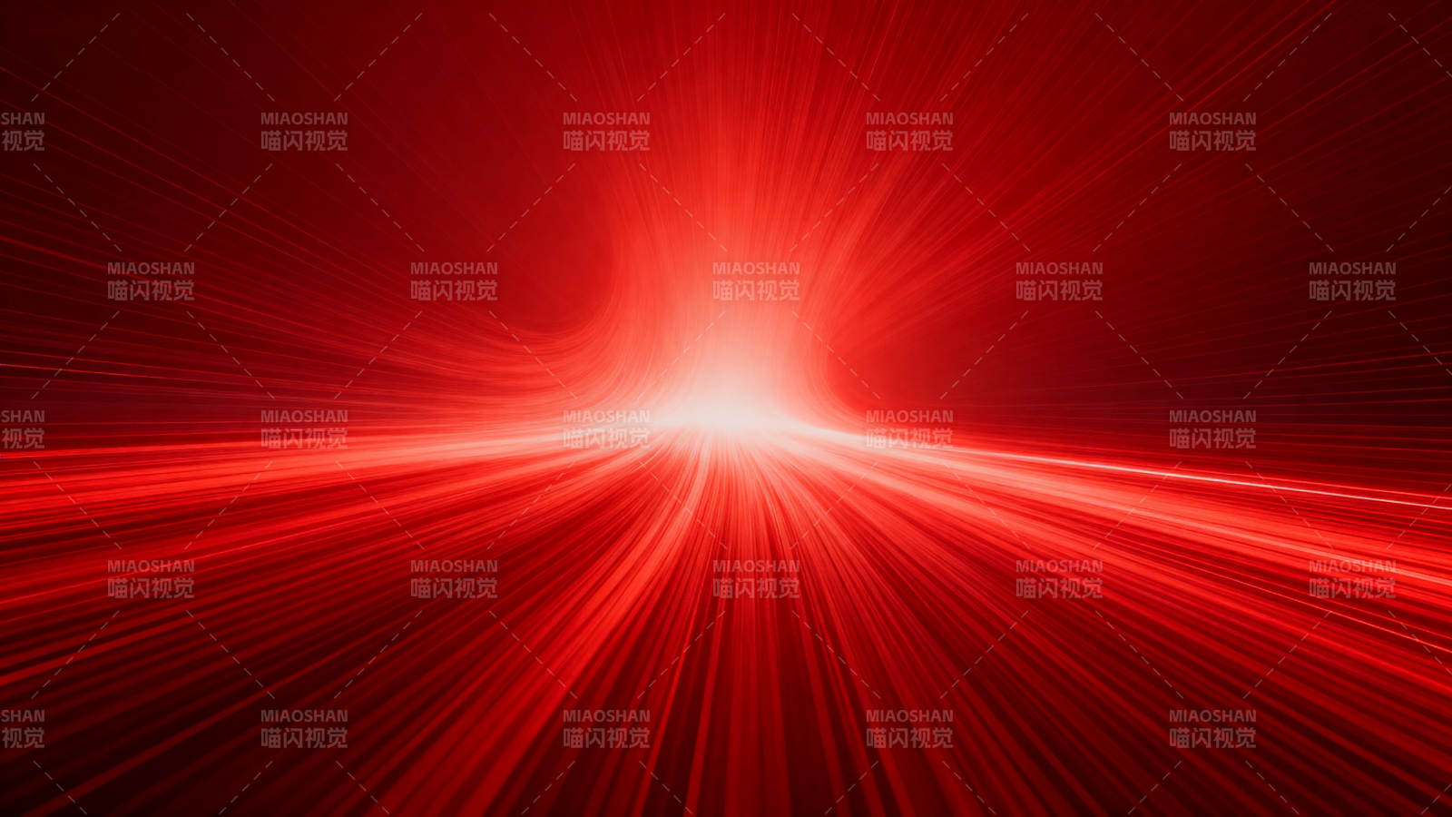 红色光速隧道抽象背景图片