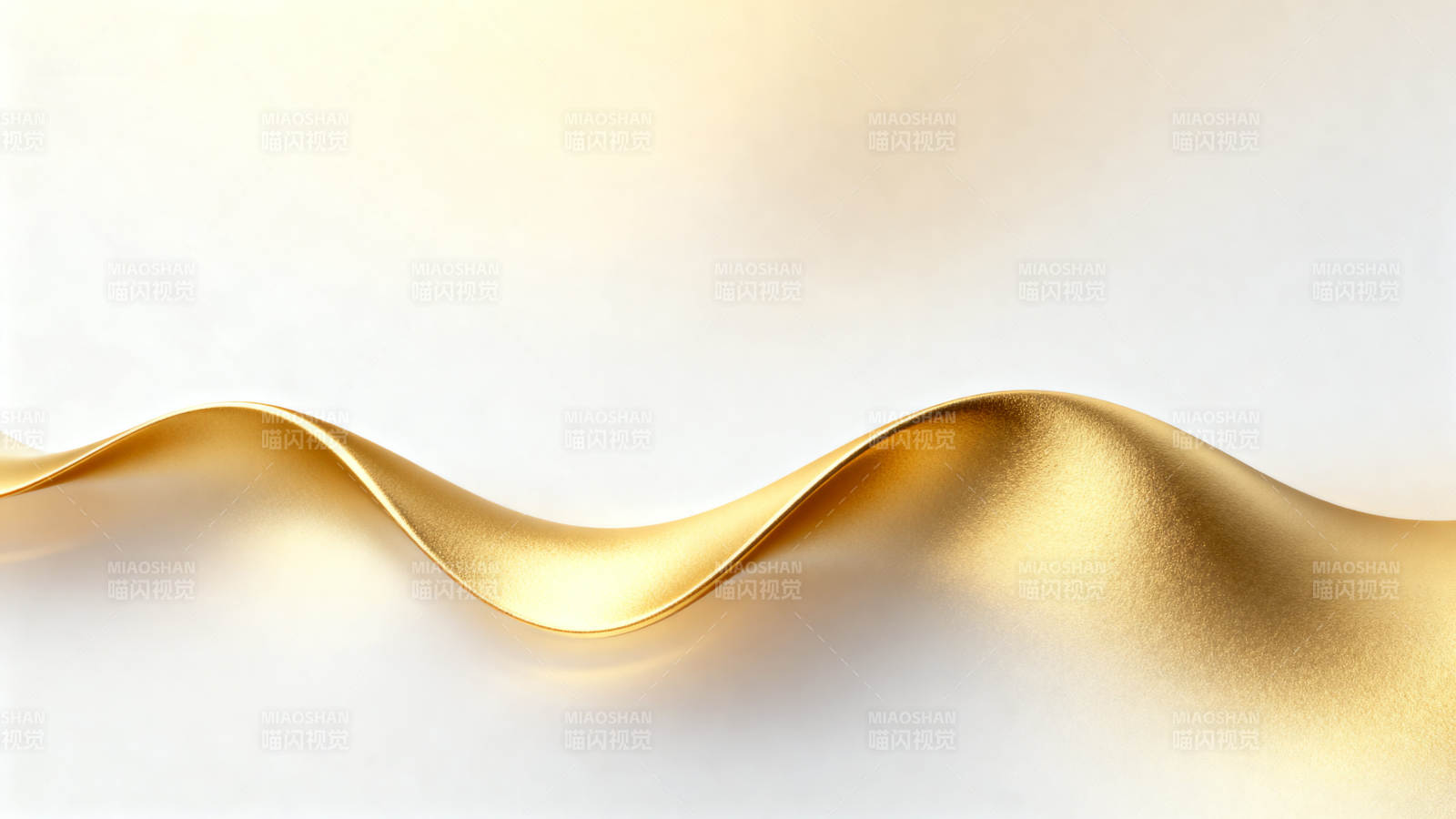 金色波浪抽象背景设计图片