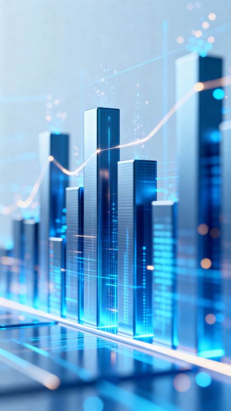 科技城市数据可视化图片