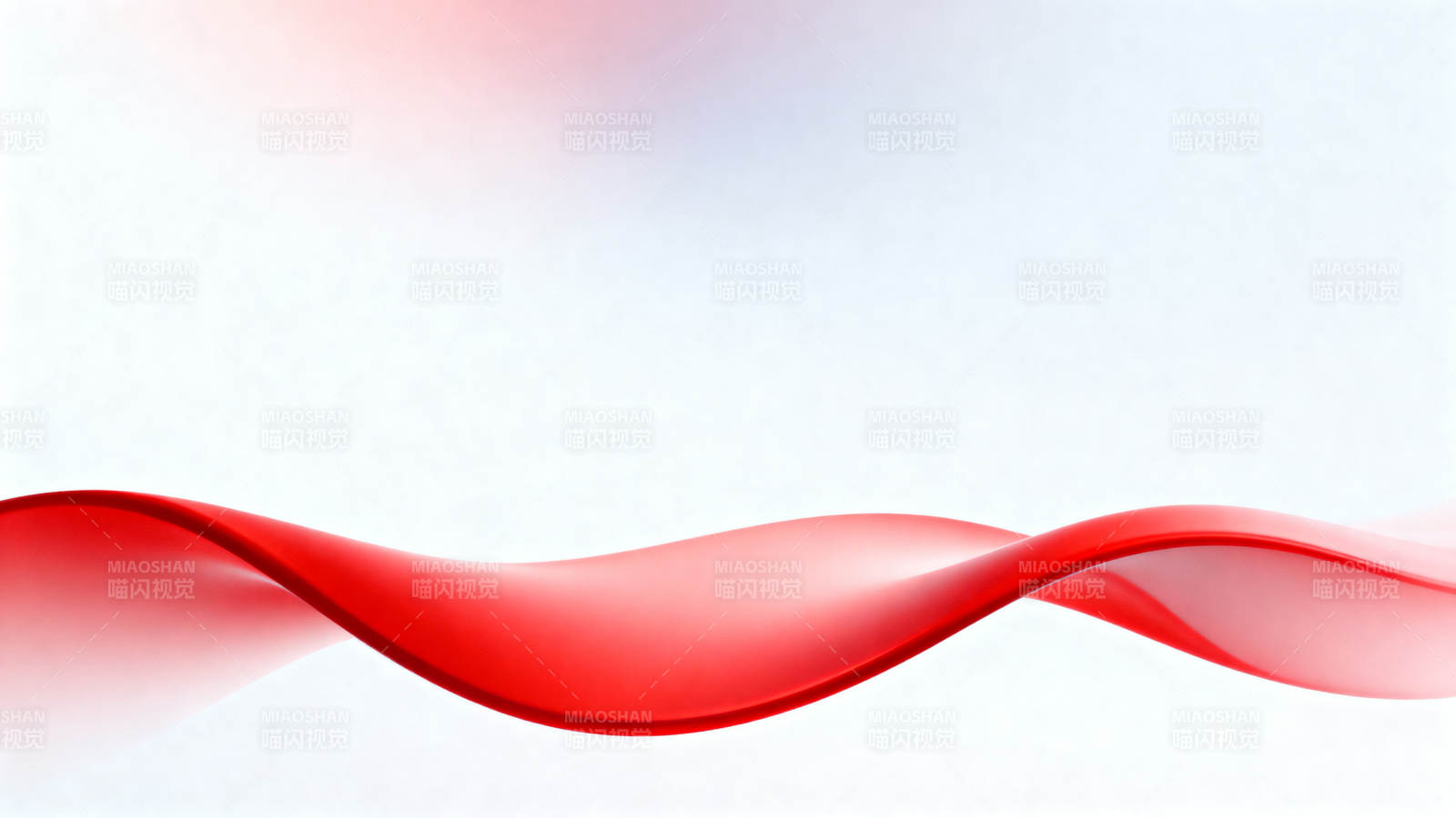 红色波浪抽象背景图片
