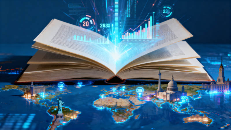 科技与知识的全球传播图片