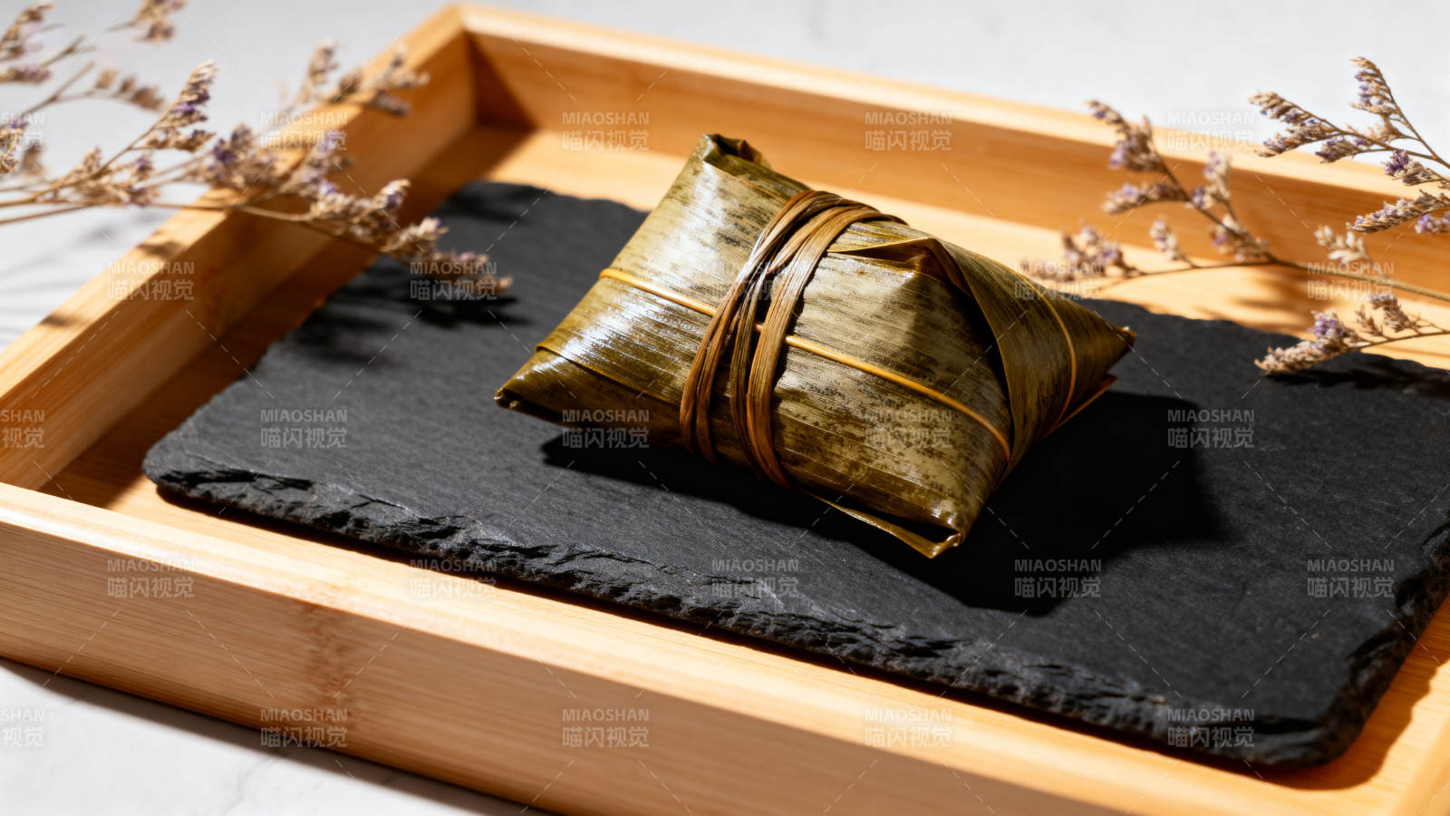 端午节传统粽子特写图片