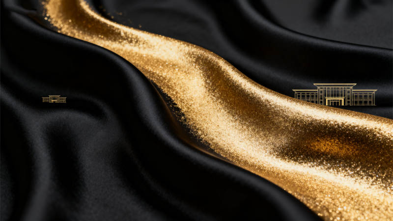 黑金质感建筑线条图片