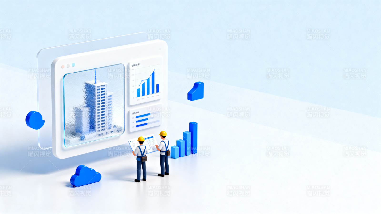 建筑数据与工程师分析图片
