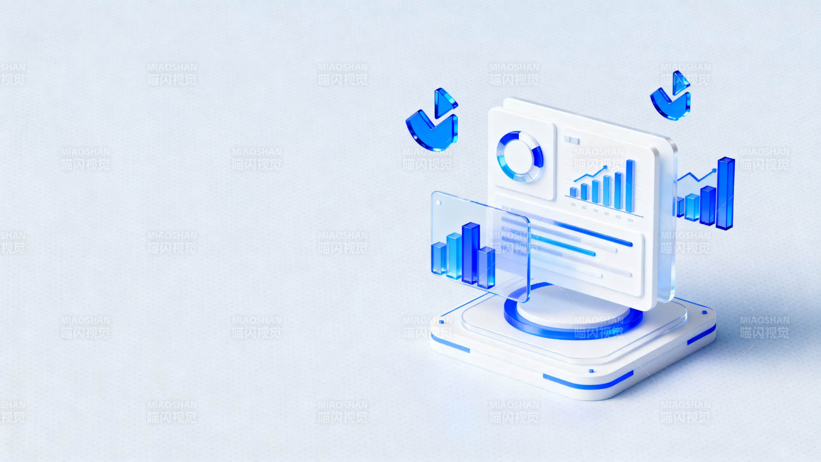 科技数据可视化图表图片