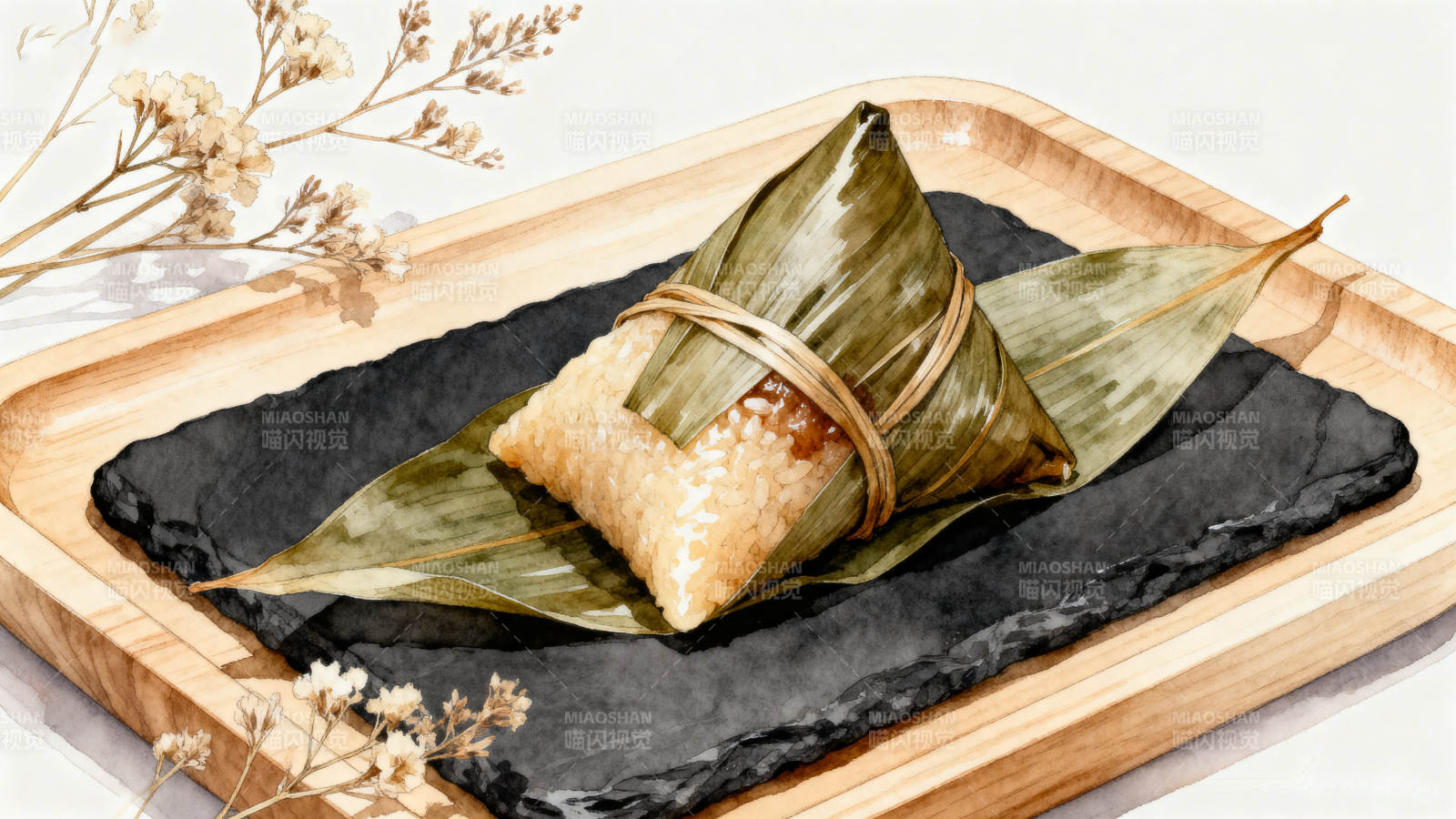 端午节传统美食粽子图片