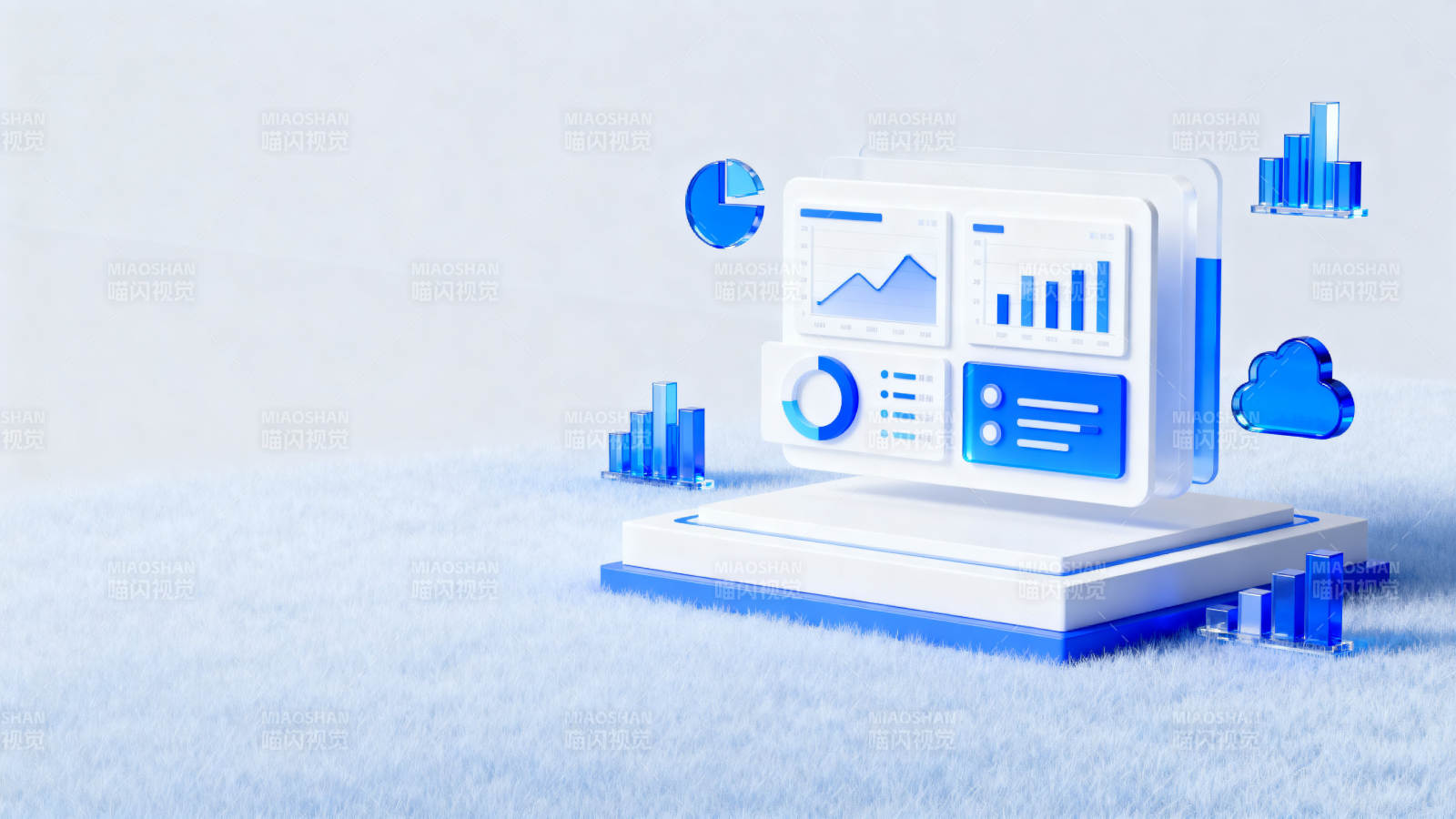 数据可视化科技图表展示图片