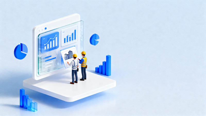 工程师分析数据图表图片