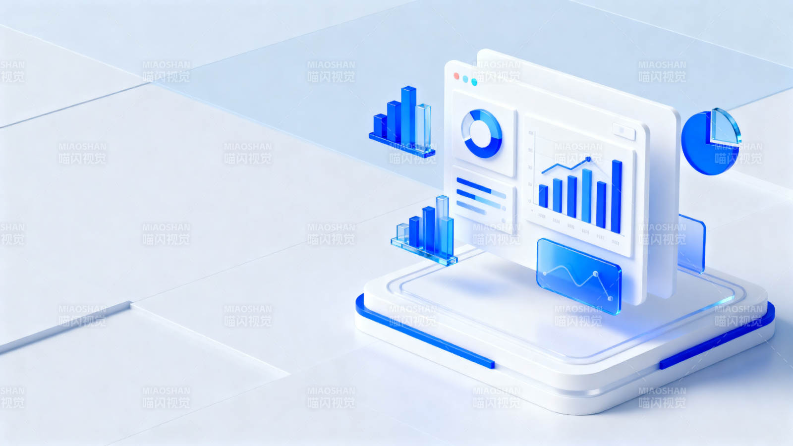 数据可视化科技图表图片