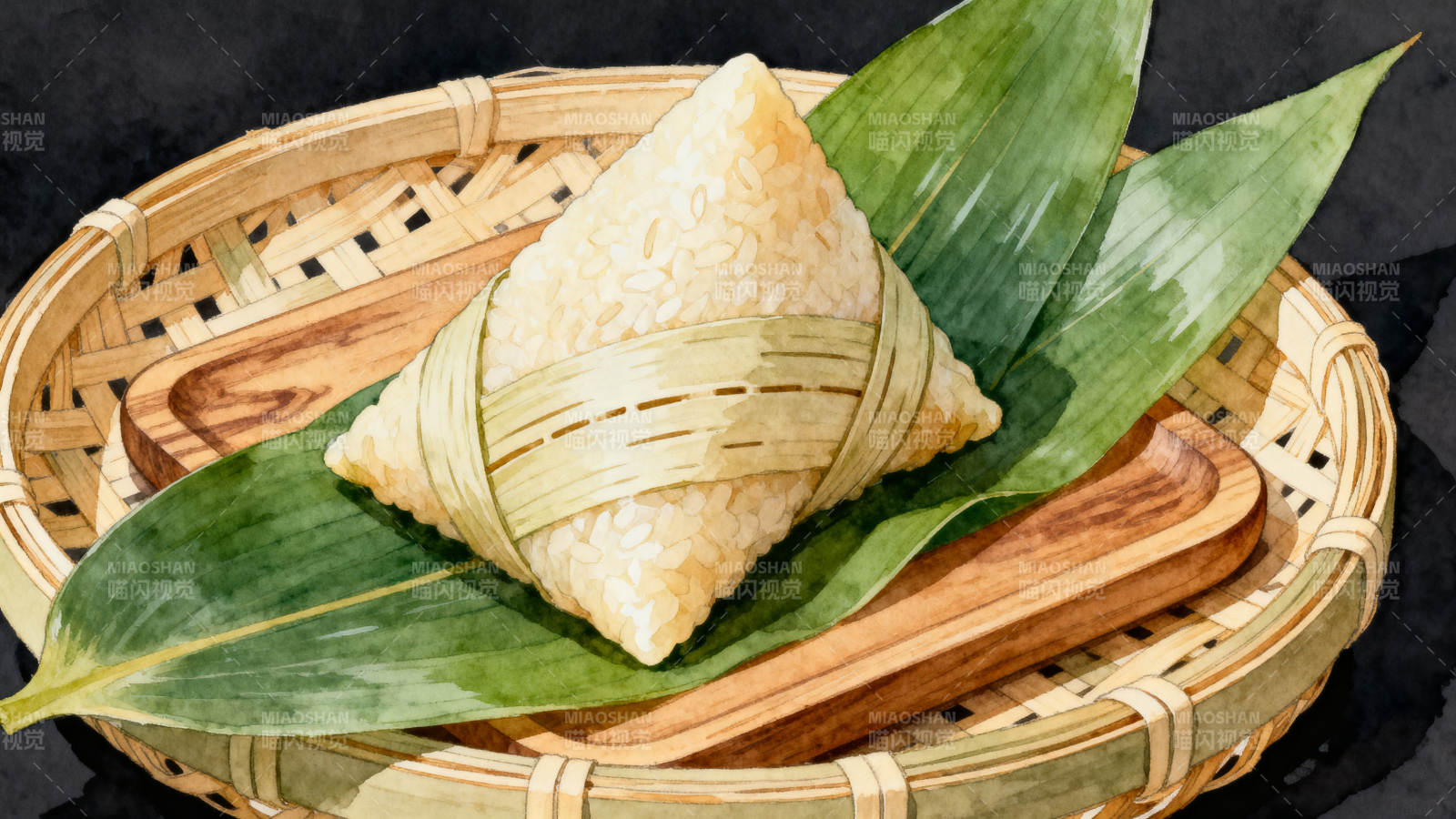 端午节传统美食粽子图片