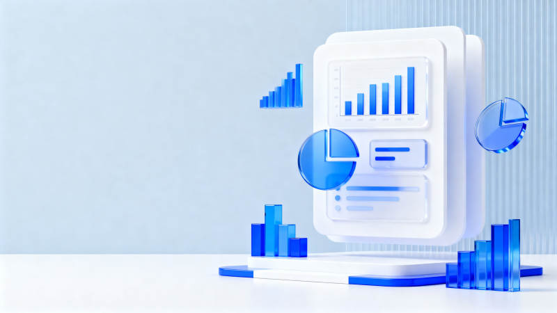 数据分析报告图表展示图片