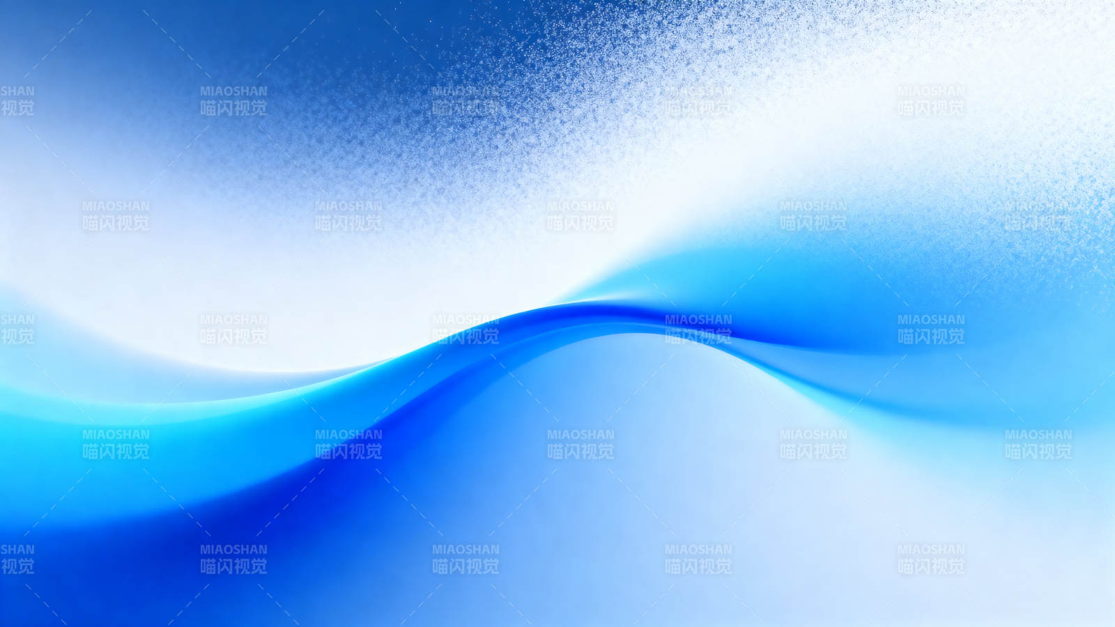 蓝色抽象波浪背景图片