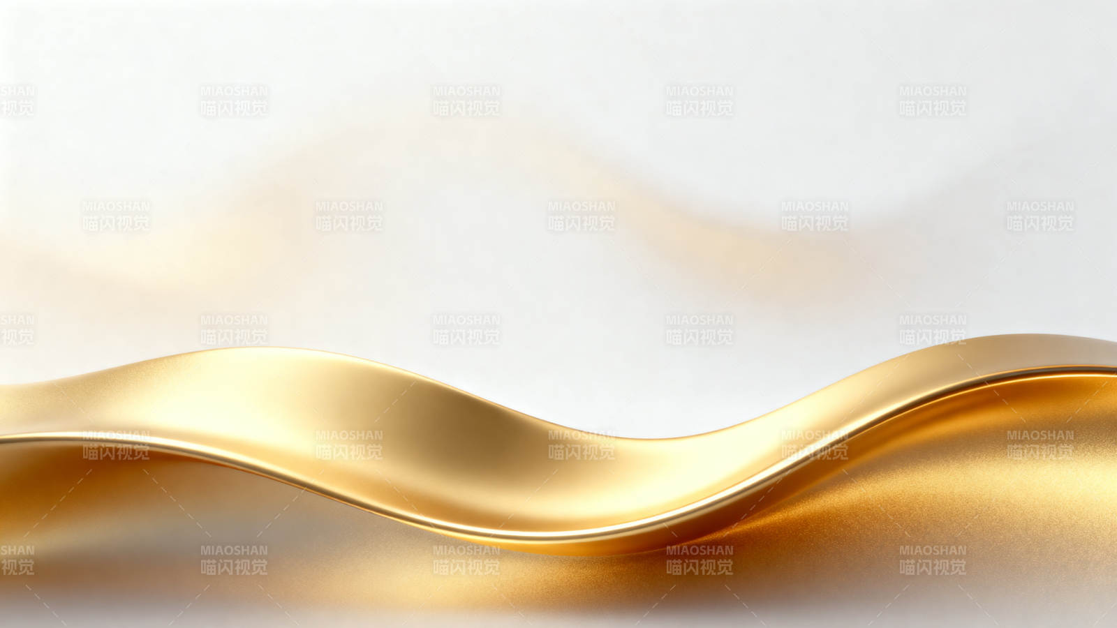 金色波浪抽象背景设计图片
